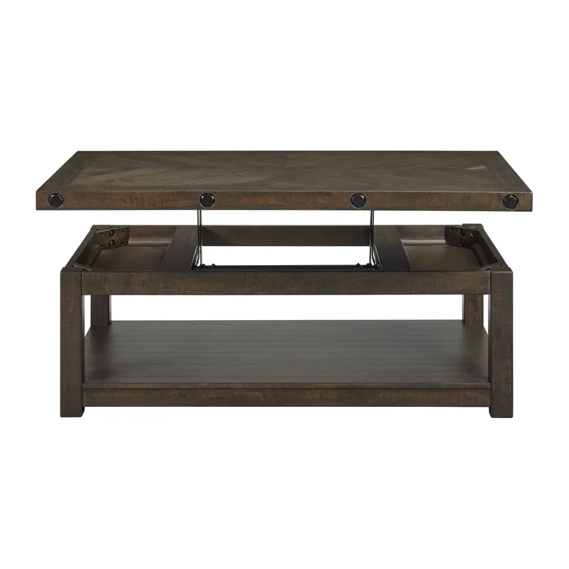 Colorado Occasional Coffee Table w/Lift Top Charcoal