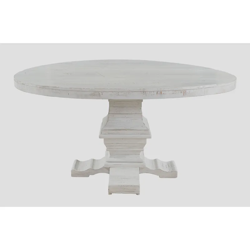 Condesa White Round Dining Table