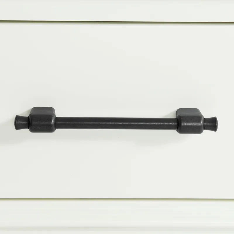 Coy Side Table W/Power Port USB in White