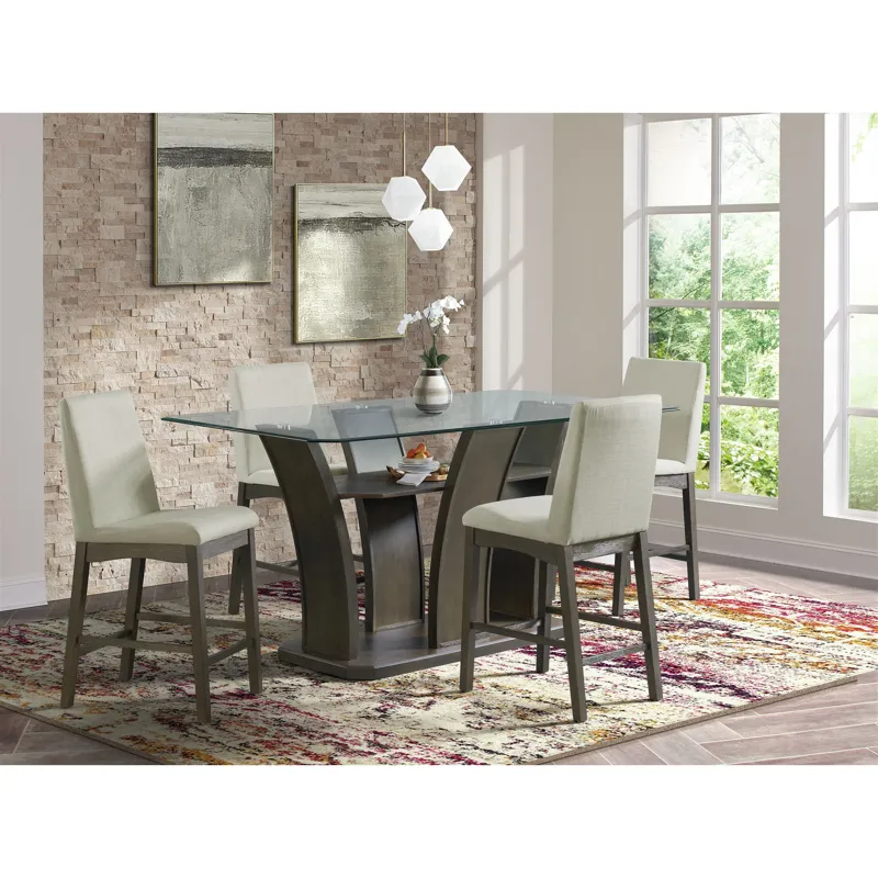 Dapper Rectangular Counter Dining Table