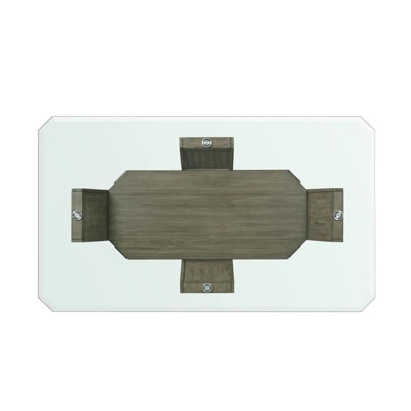 Dapper Grey Rectangular Counter Table