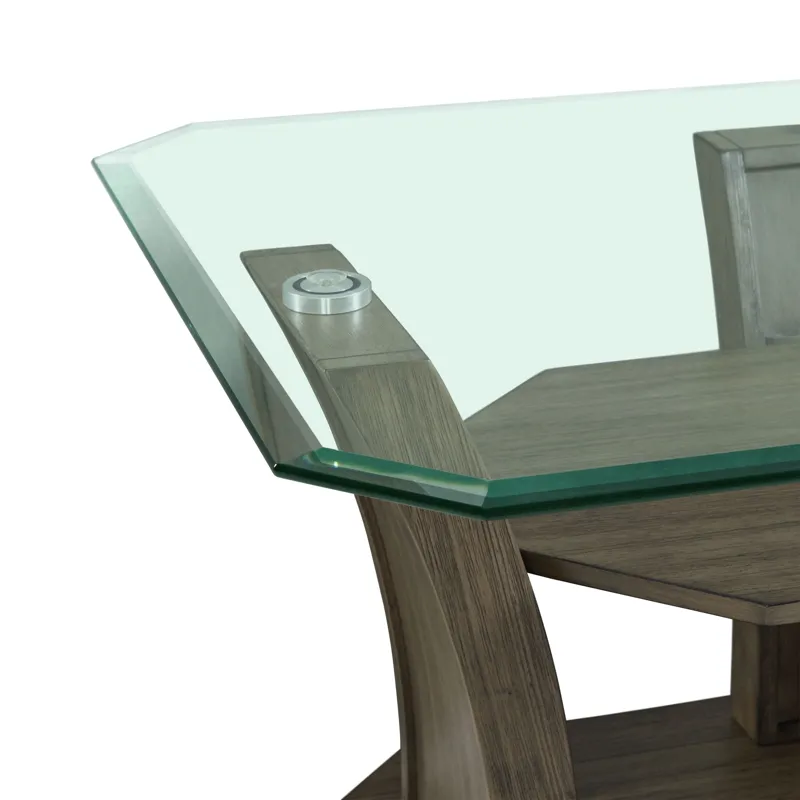 Dapper Rectangular Coffee Table Grey