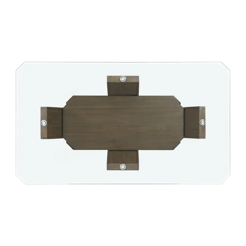 Dapper Rectangular Counter Dining Table
