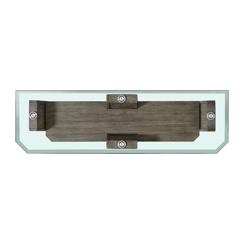 Dapper Rectangular Sofa Table Grey
