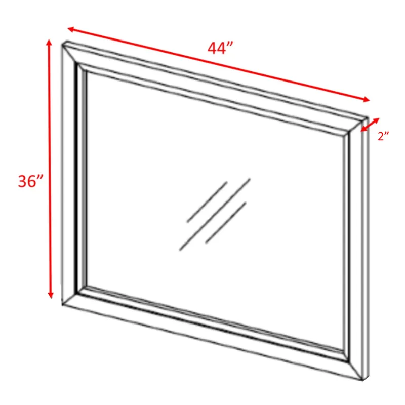 Dawson Creek Dresser & Mirror Set