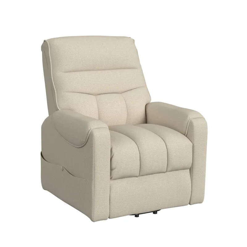 Desoto Power Lift Chair in Sahara Cream