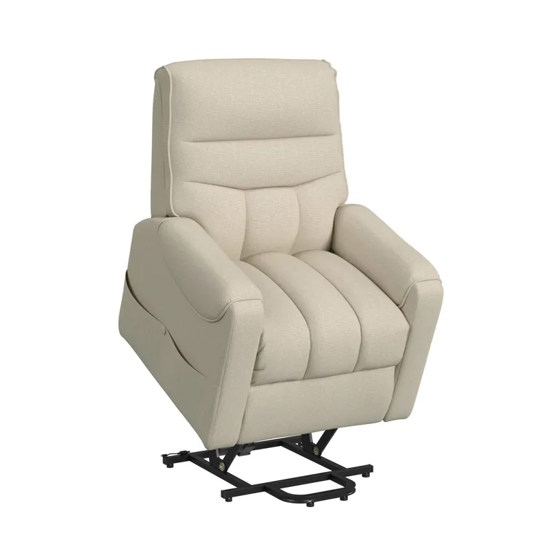 Desoto Power Lift Chair in Sahara Cream
