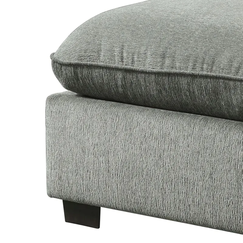 Deville Modular Ottoman in Nova Grey