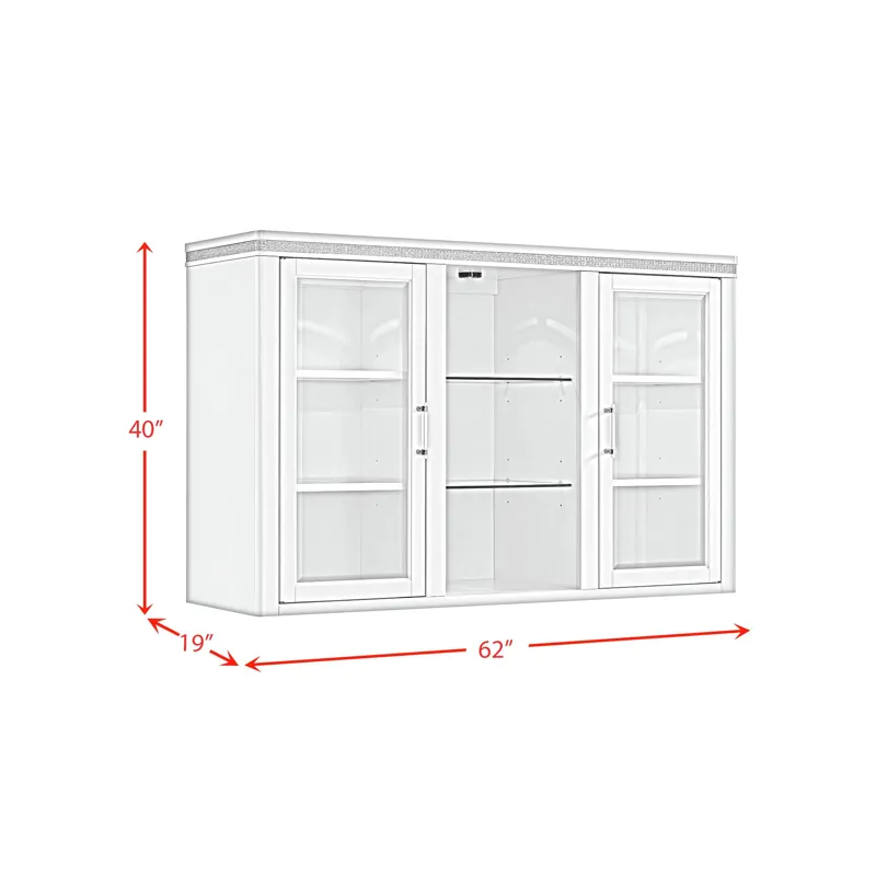 Diedra Hutch in White