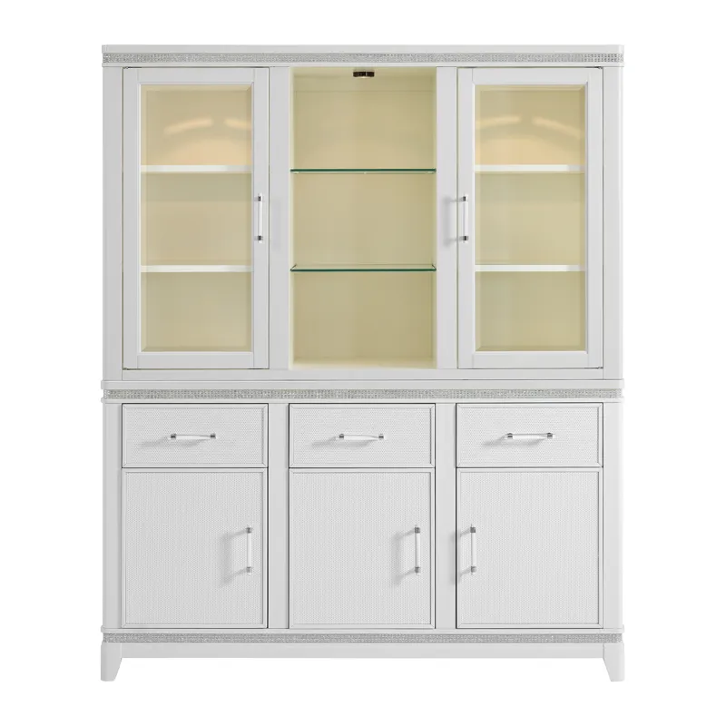 Diedra Hutch in White