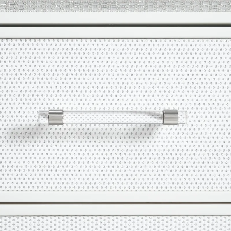 Diedra Server and Hutch in White