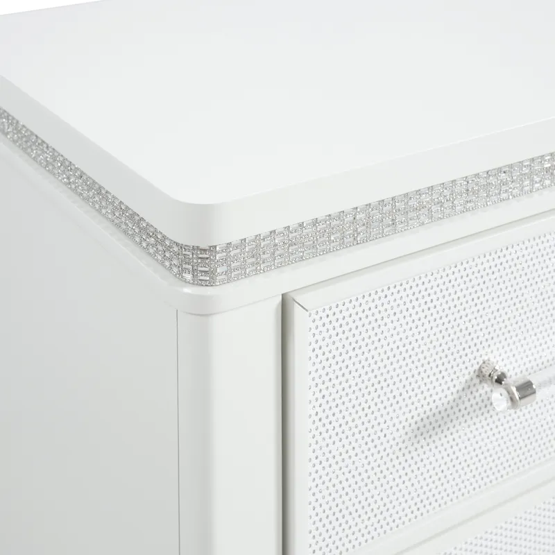 Diedra Server and Hutch in White