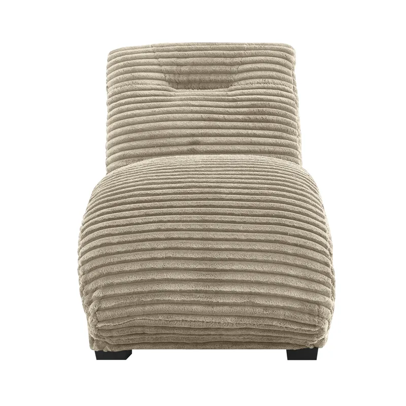 Dominick II Chaise in Masis Taupe