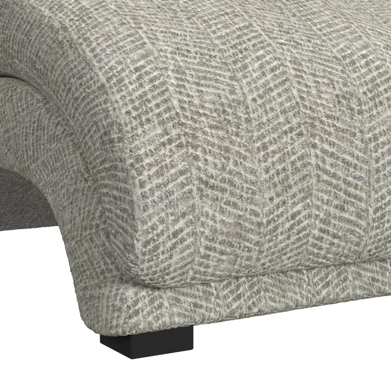 Dominick II Chaise in Zaftag Dove