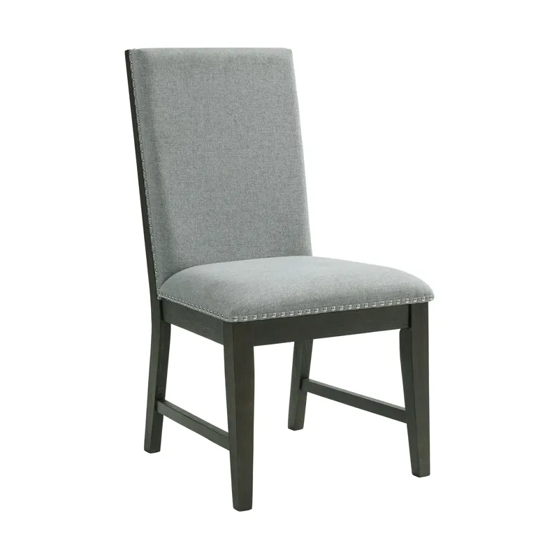 Donovan Upholstery Side Chair Dark (2 Per Pack)