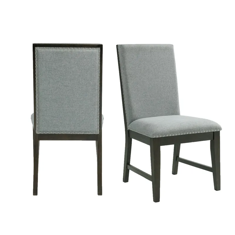Donovan Upholstery Side Chair Dark (2 Per Pack)