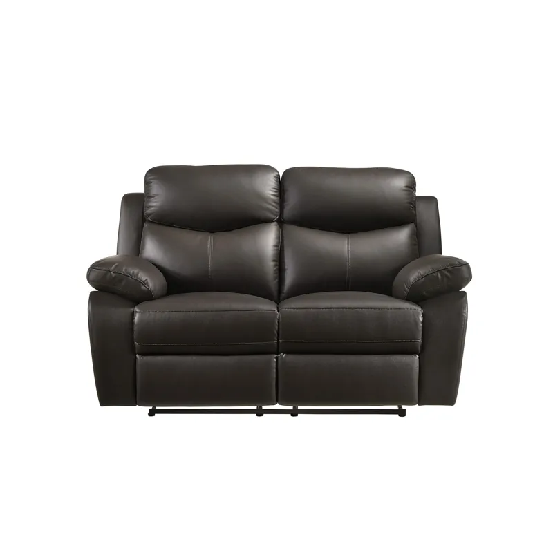 Dryden Power Motion Loveseat W/Console in Aviarah Brown