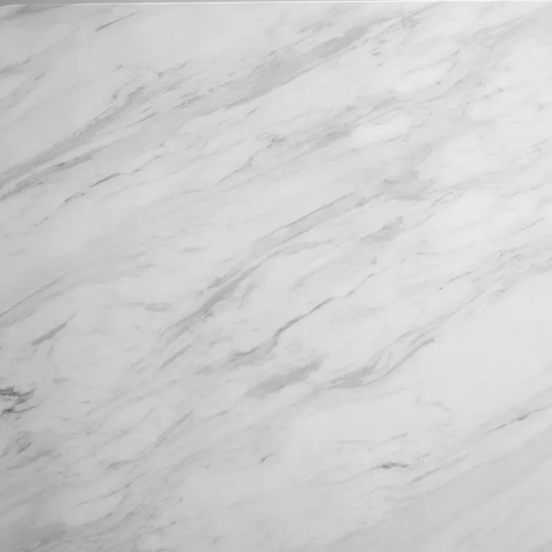 Edison Square Dining Table in White and Black