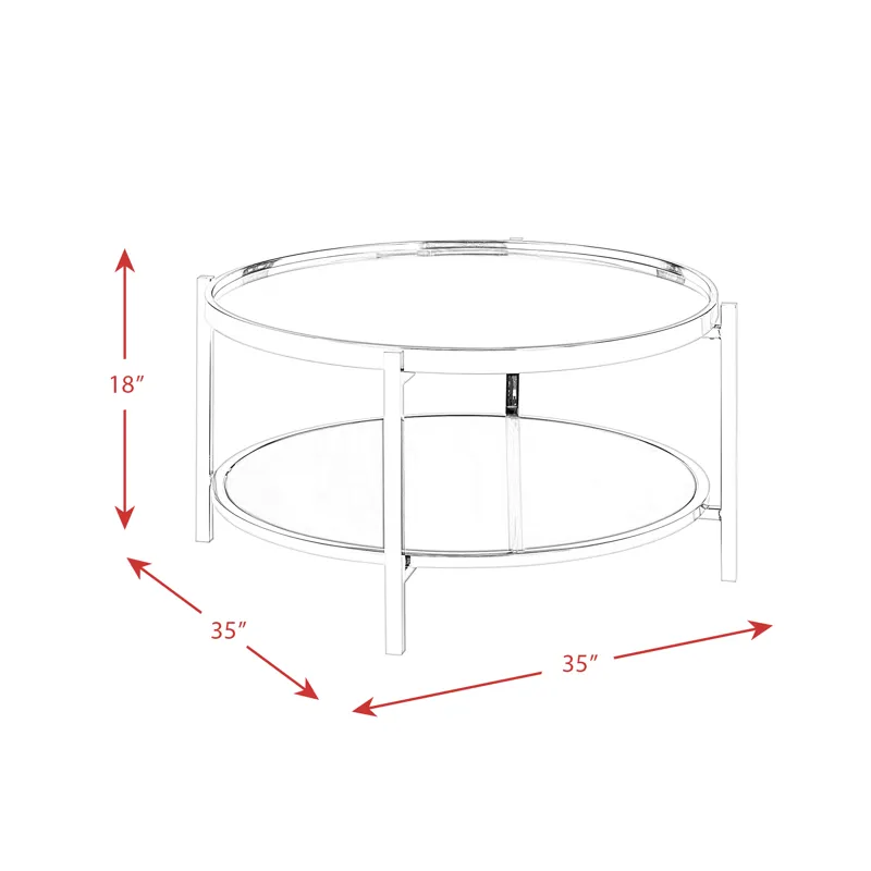 Edith C-1112 Coffee Table  ISTA3 packaging