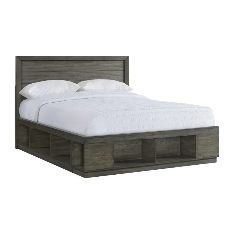 Elation King Storage Bed Complete (Cubby Storage)