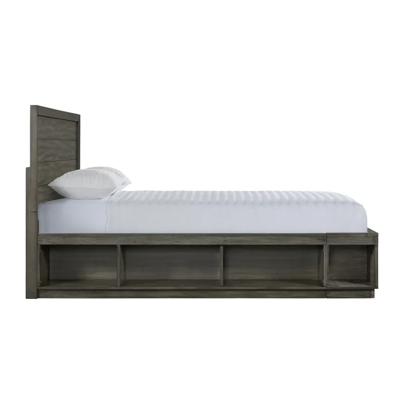 Elation King Storage Bed Complete (Cubby Storage)