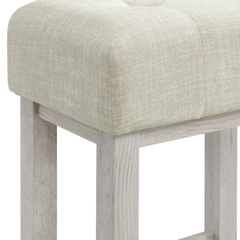 Eleanor Bar Table Single Pack (1 Tables + 3 Stools) in White