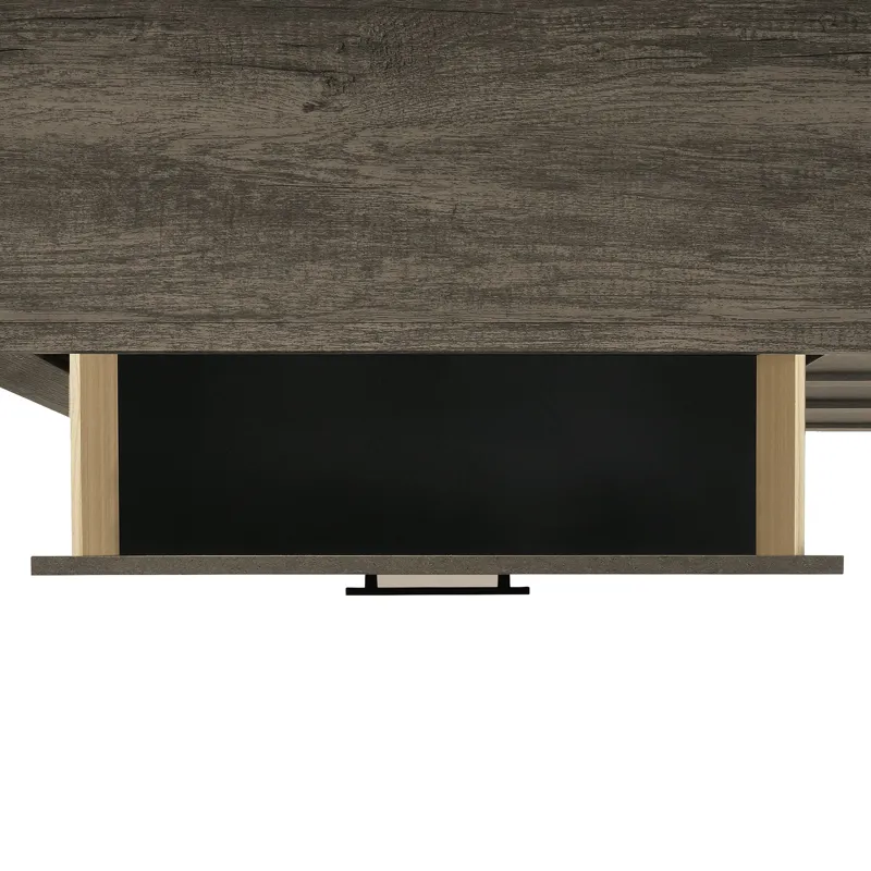 Eleanor Dresser & Mirror Set in Mocha Grey