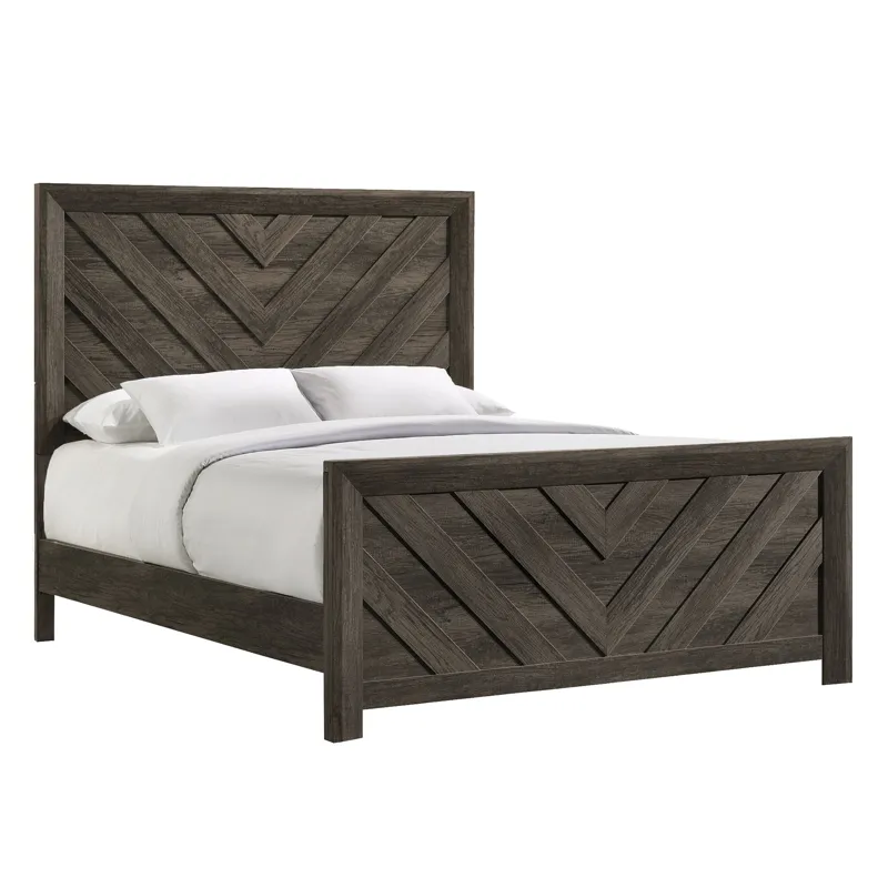 Eleanor Queen Bed in Mocha Grey