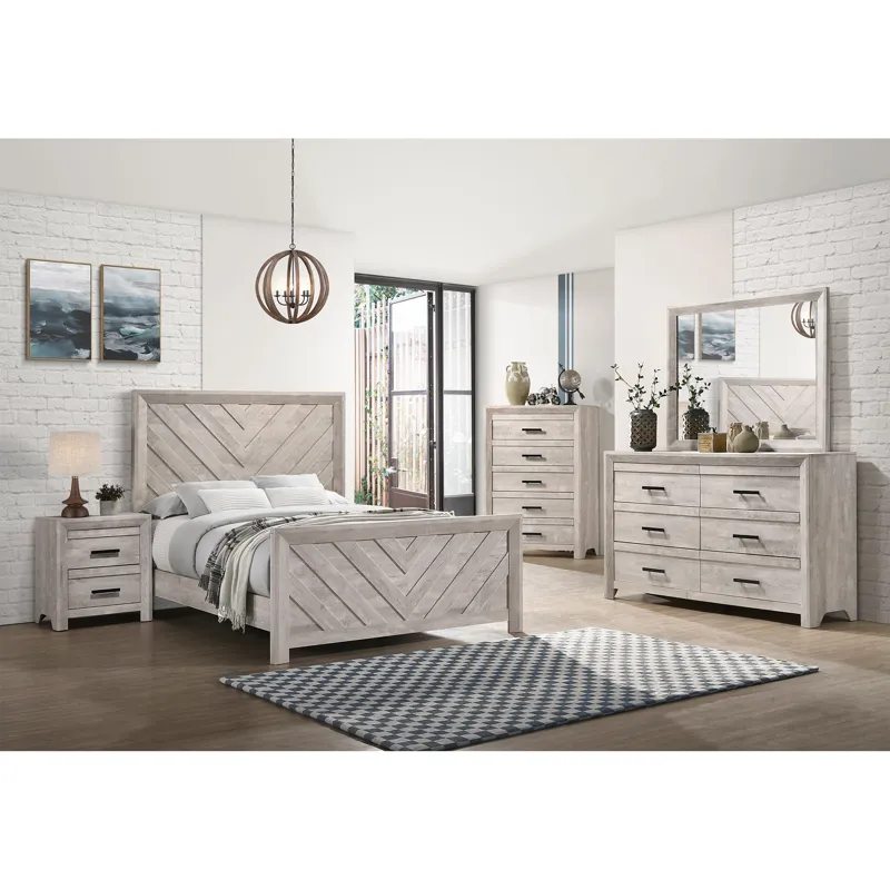 Eleanor 2-Drawer Nightstand in White