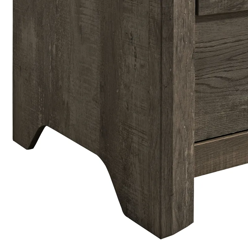 Eleanor 6-Drawer Dresser in Mocha Grey