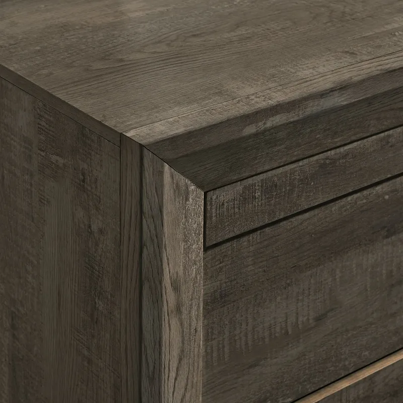 Eleanor 6-Drawer Dresser in Mocha Grey