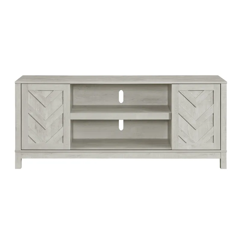 Eleanor 70\" TV Stand with Sliding Door in White