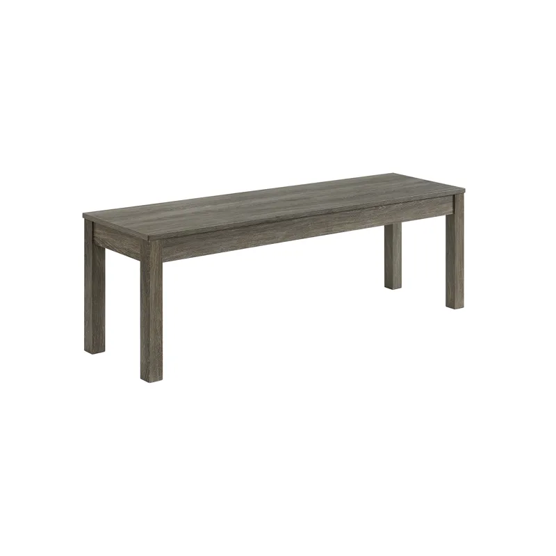 Eleanor Dining Bench in Mocha Grey