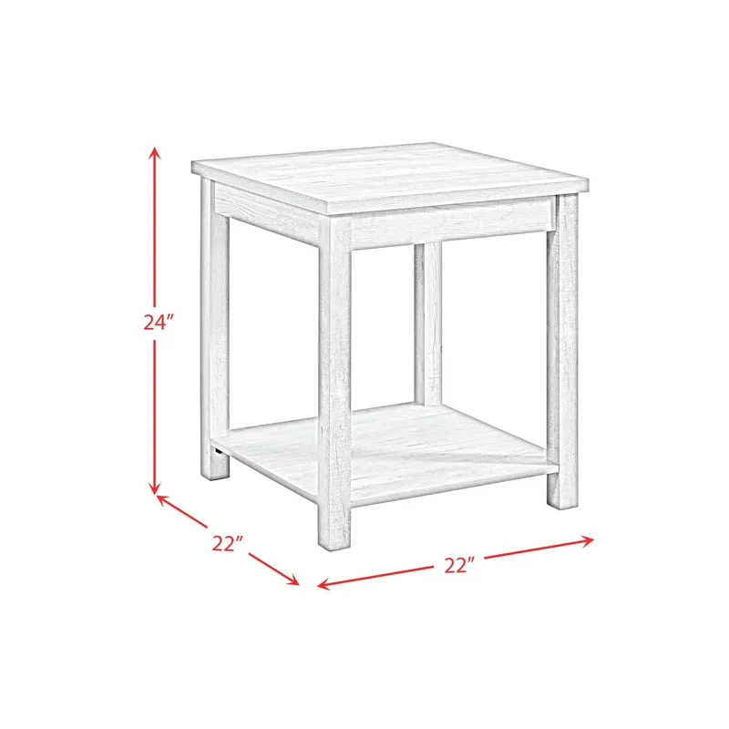 Eleanor Three Pack Occasional Set in White