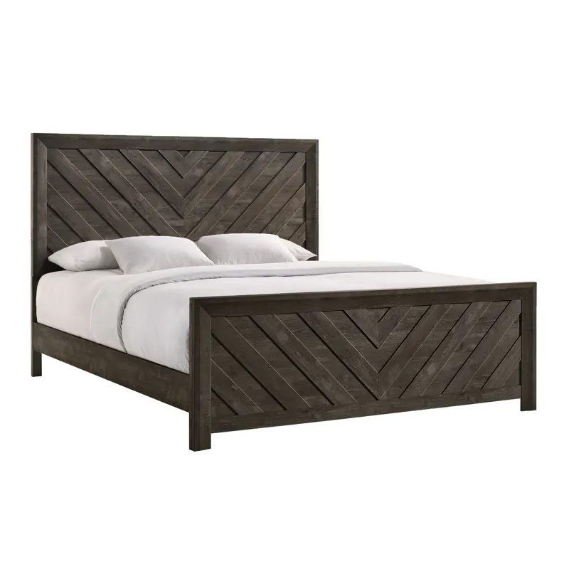 Eleanor King Bed in Mocha Grey