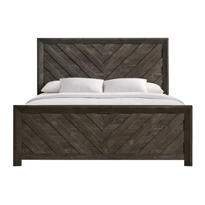 Eleanor King Bed in Mocha Grey