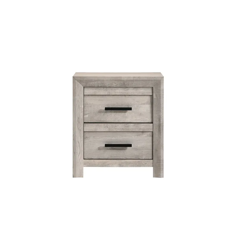Eleanor 2-Drawer Nightstand in White