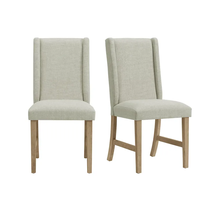 Eleanor Dining Side Chair with Heirloom Fabric in Brown (2 Per Carton)