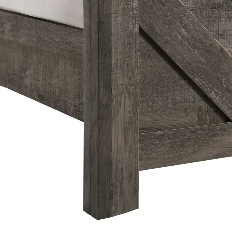Eleanor Full Bed in Mocha Grey