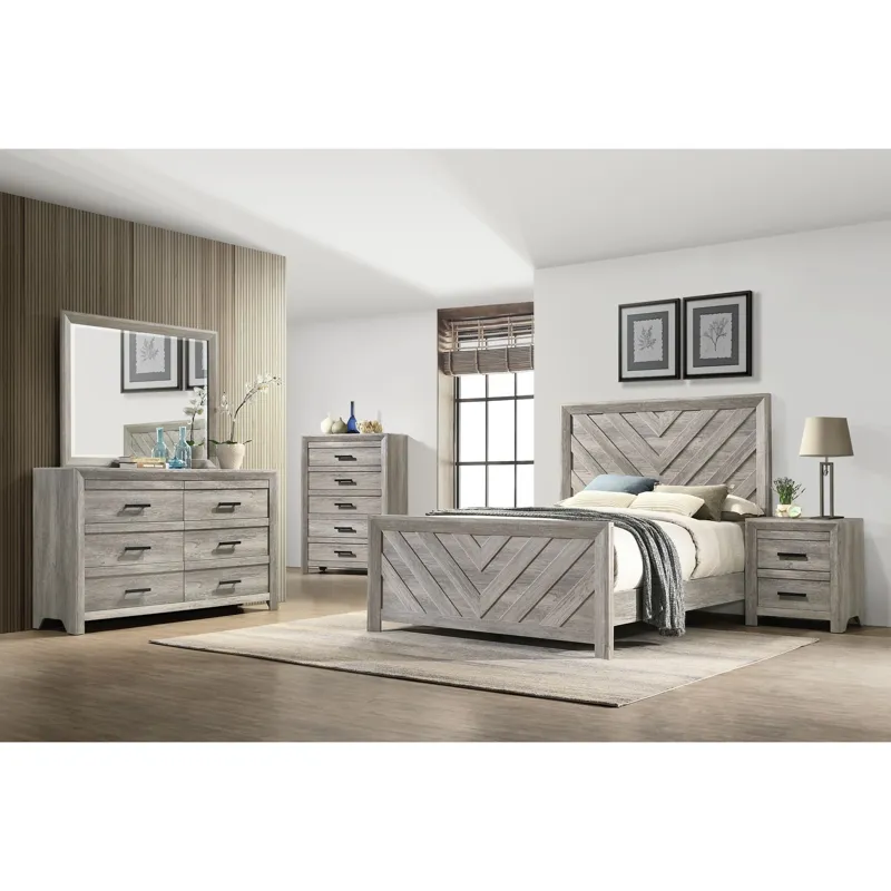 Ellen Nightstand Grey