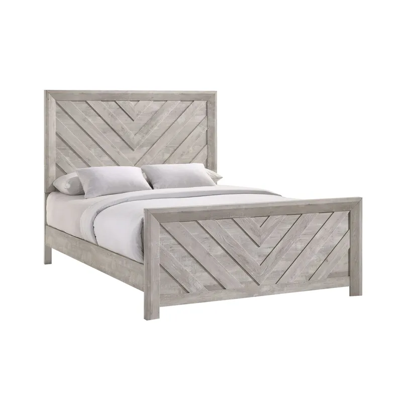 Ellen Queen Bed White
