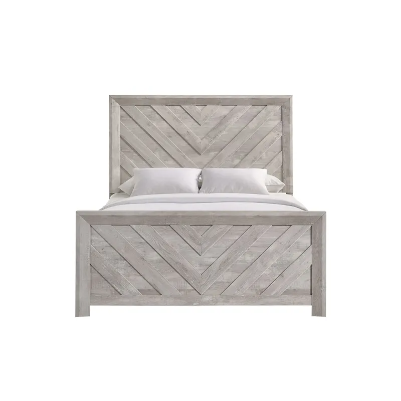 Ellen Queen Bed White