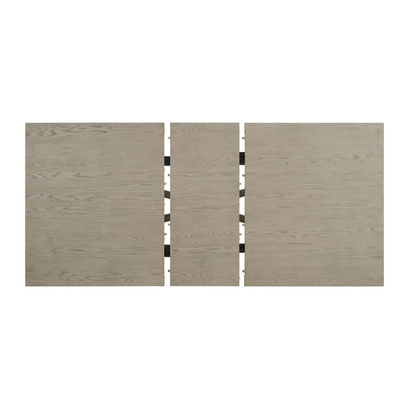 Elma Rectangular Dining Table with 18\" Leaf in Almond