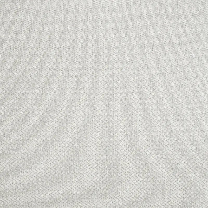 Elma Dining Bench with White Fabric in Almond