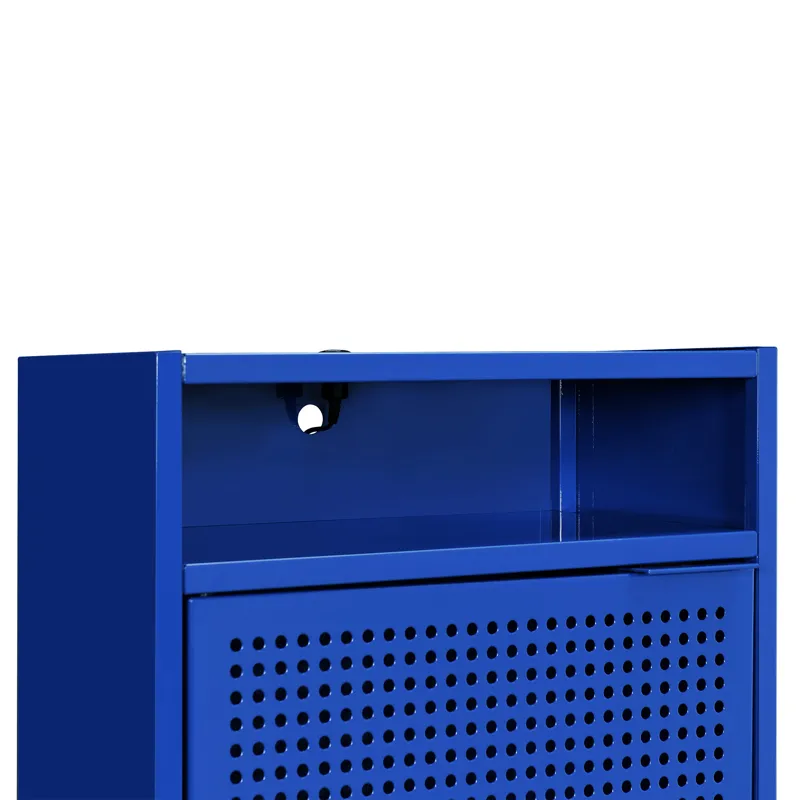 Ember Nightstand (C-1094) BLUE NIGHTSTAND W/ USB