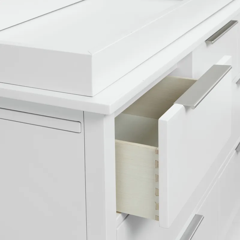 Emery Changing Table Top in White