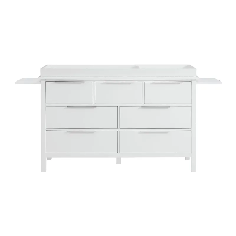 Emery Changing Table Top in White