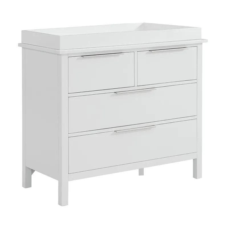 Emery Small Changing Table Top in White