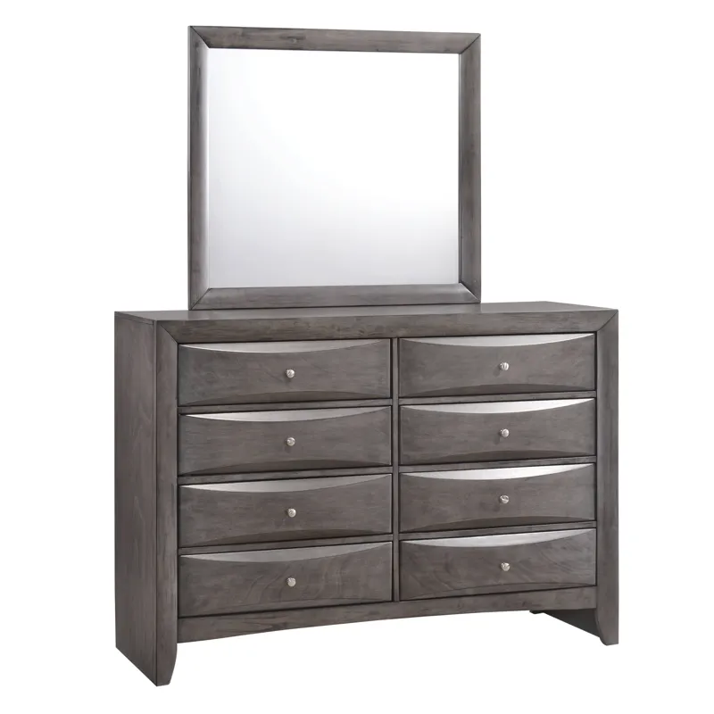 Emily Dresser & Mirror Set