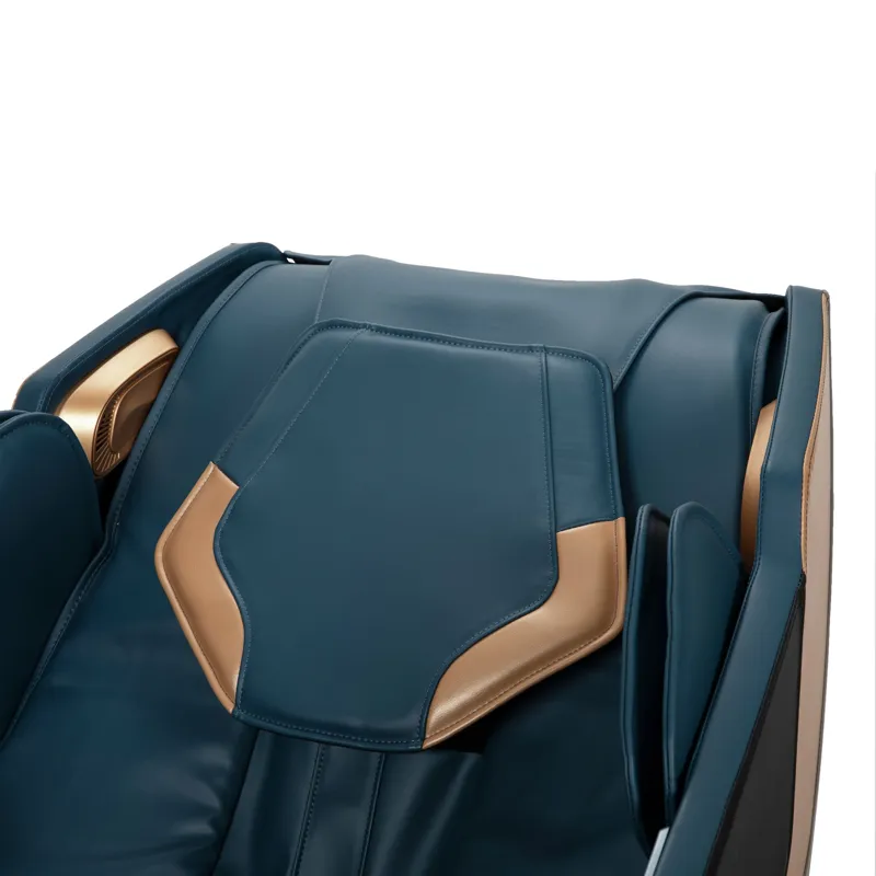 Enrich Massage Chair in Navy PU